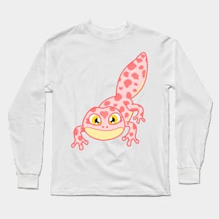 Strawberry Milk Gecko Long Sleeve T-Shirt